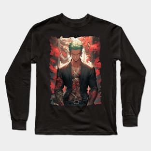 RORONOA ZORO MERCH VTG Long Sleeve T-Shirt